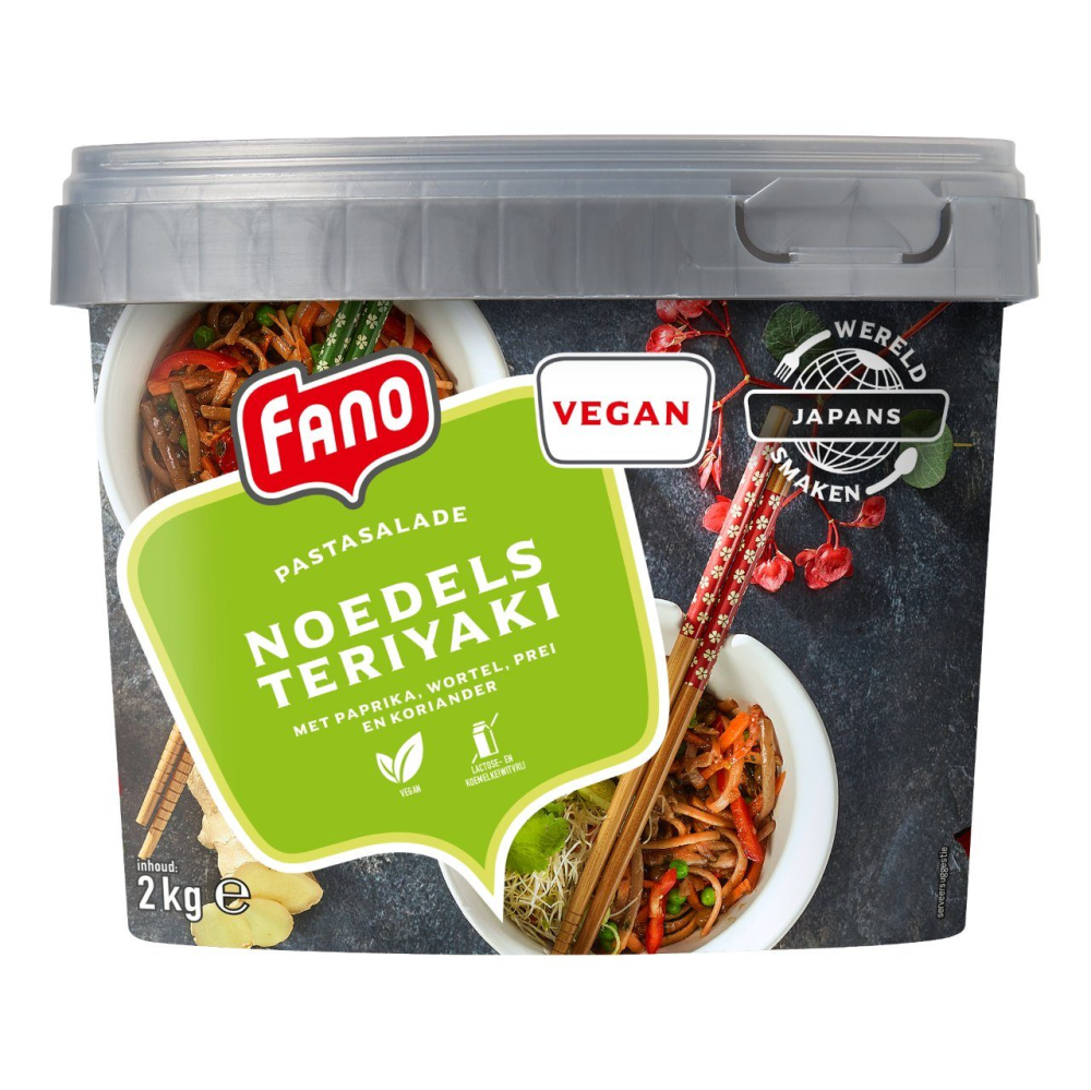 Fano noedelsalade teriyaki emmer 2 kilo