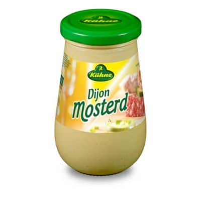 Kuhne dijon mosterd extra pittig potje 215 ml