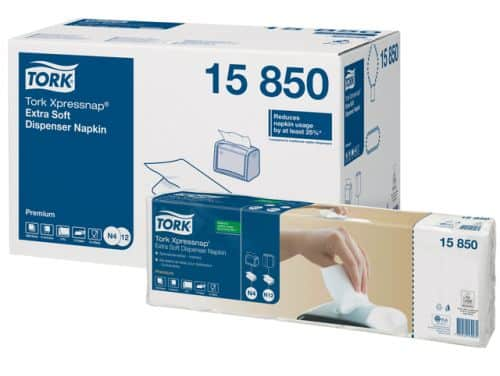 Tork N4 dispenser servetten 2 laags doos 8 x 1000 vel