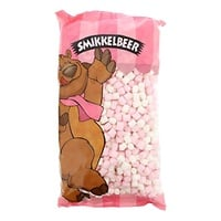 Smikkelbeer mini marshmallows zak 1 kilo