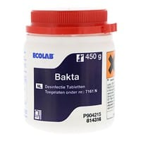 Bakta tabletten desinfectie chloortabletten pot 250 stuks