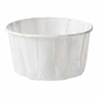 Sauscup papier 54 x 36 mm 60 ml pak a 250 stuks