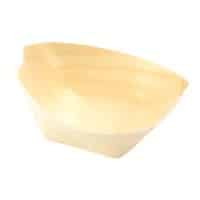 Sier houten bootje 65 x 42 mm pak 100 stuks