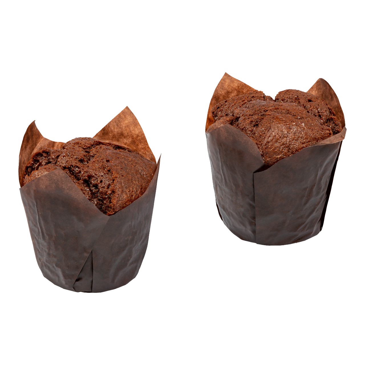 Happy Bakers glutenvrije muffin chocolade 2 x 107,5 gram