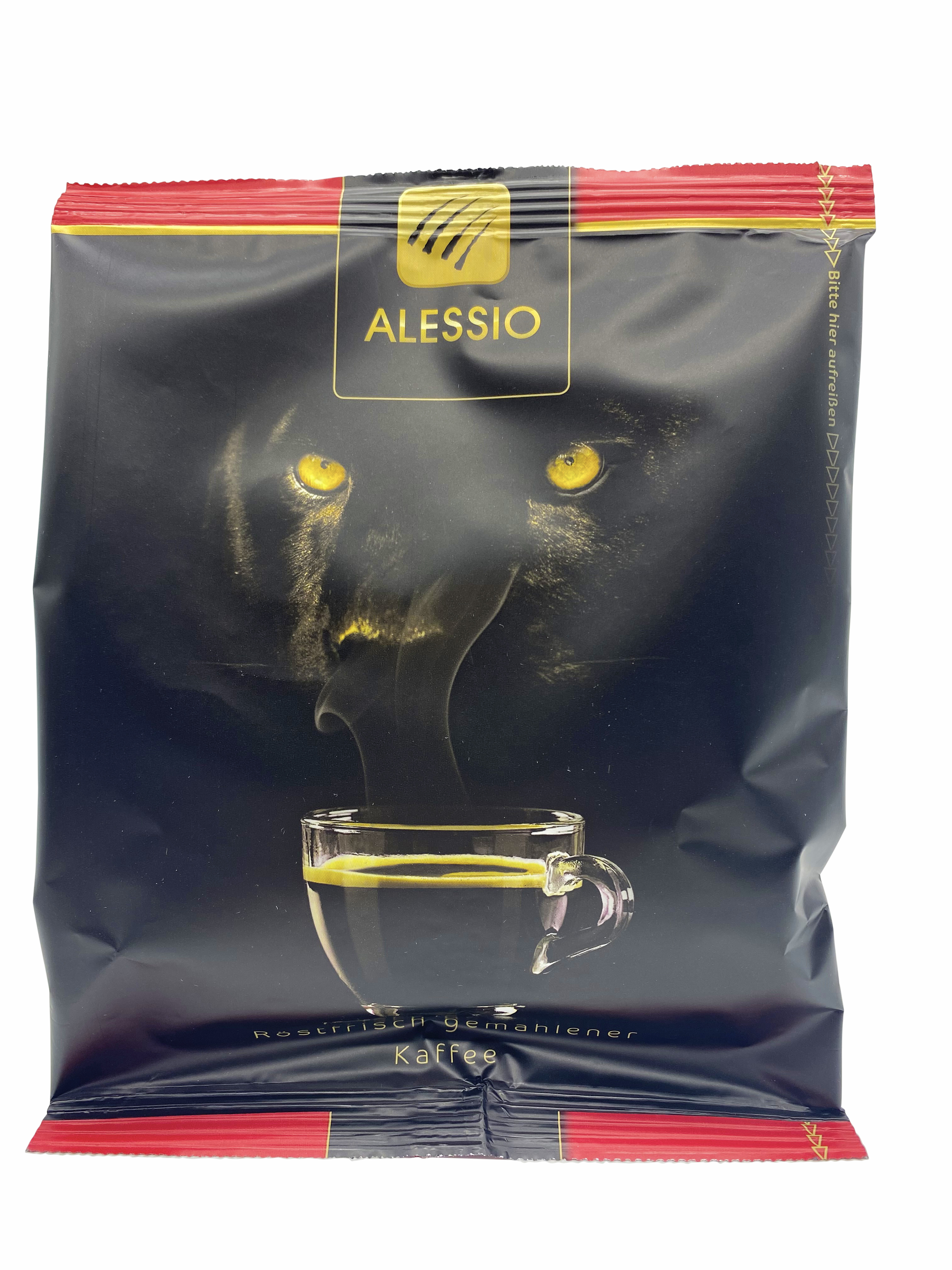 Alessio koffie pouch classico forte 48x65 gram