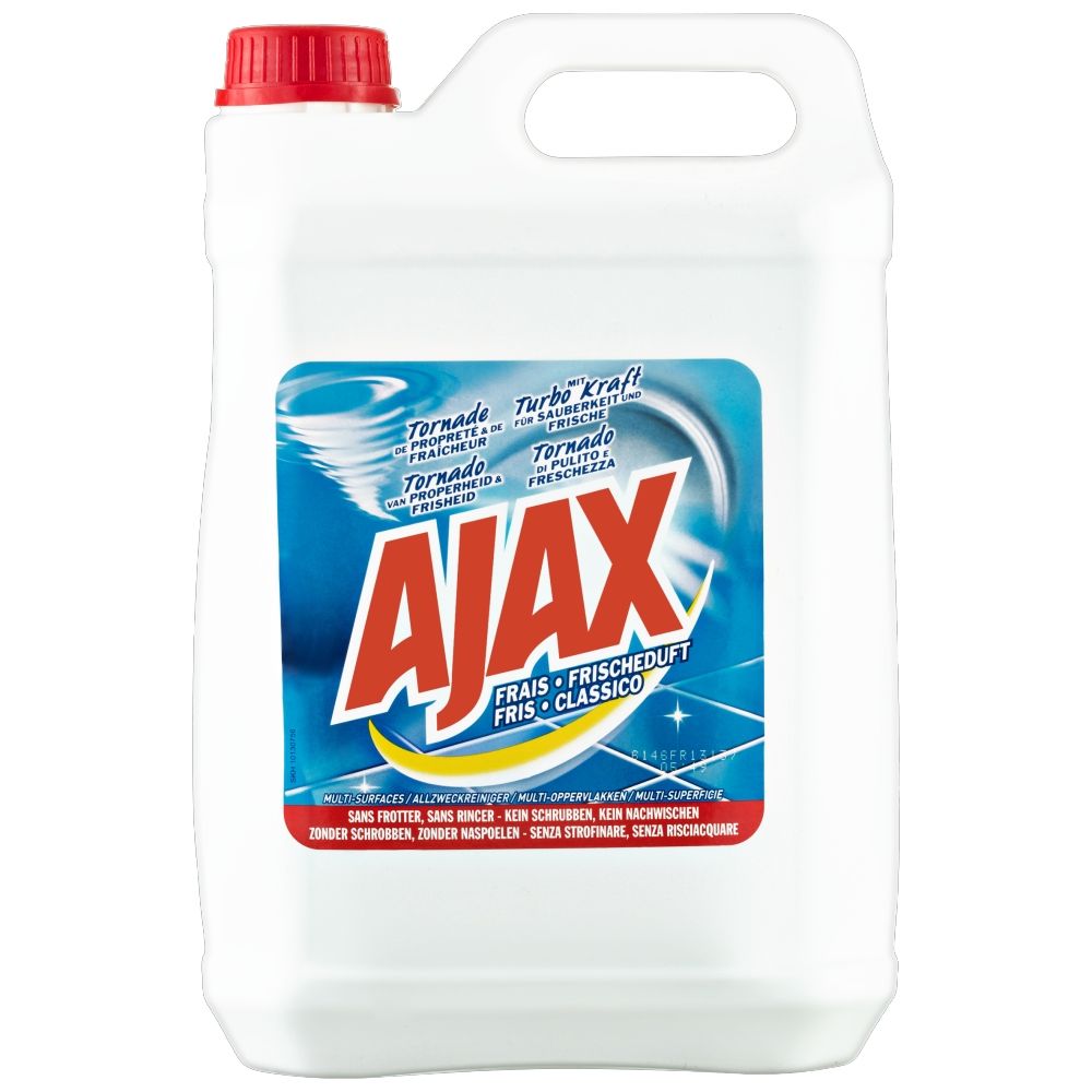 Ajax allesreiniger fris wit kan 5 liter
