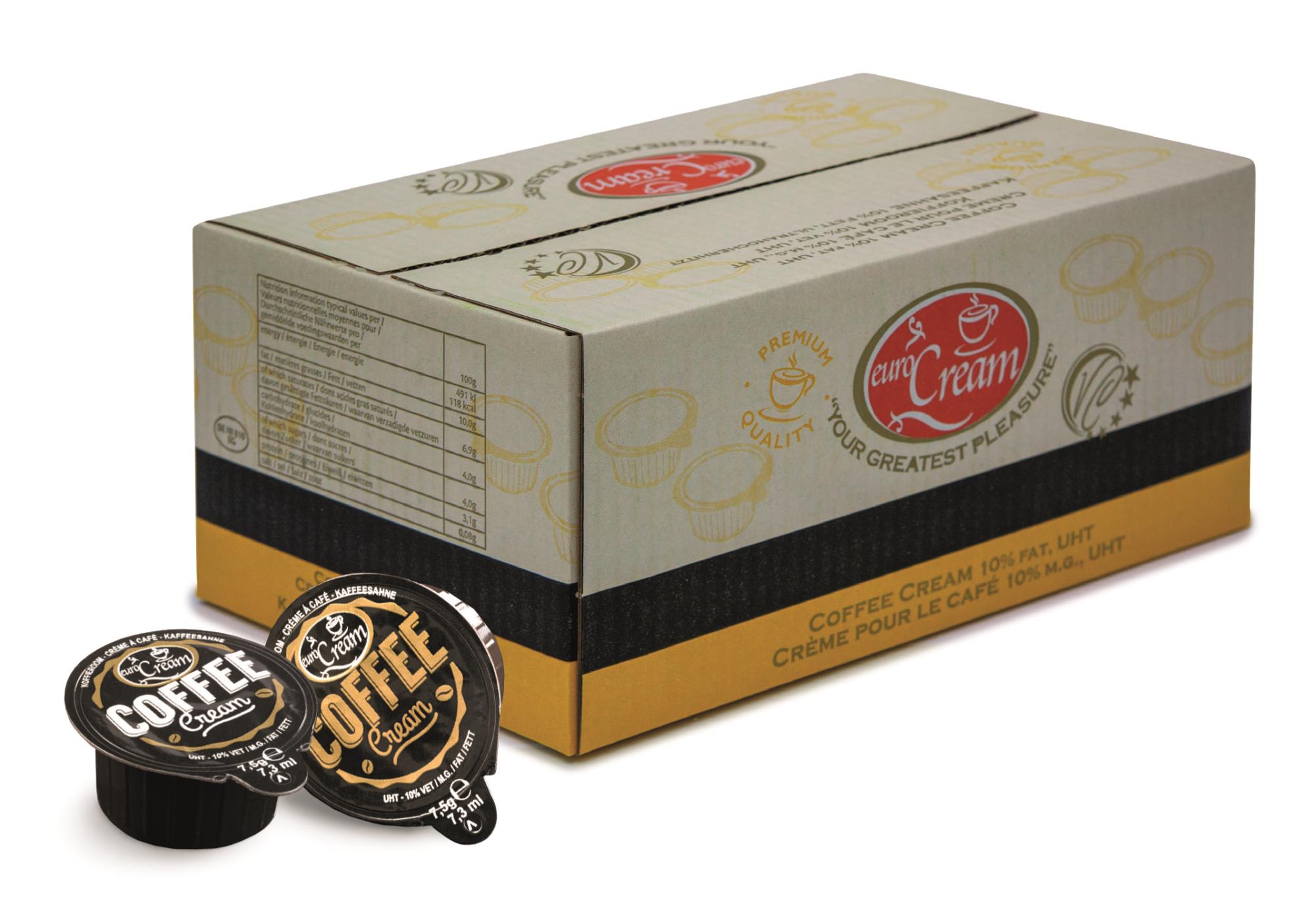 Euro cream koffiemelk cups doos 240 stuks