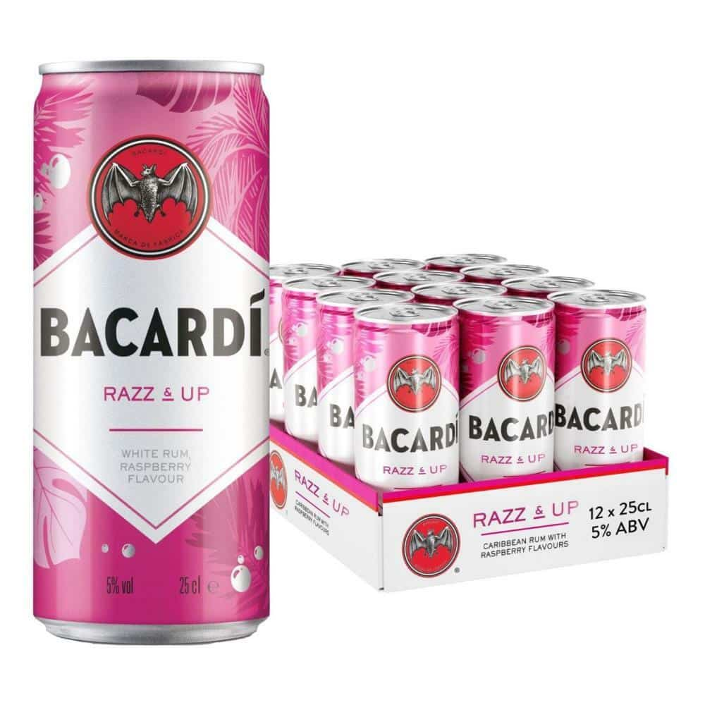 Bacardi limon lemonade blikjes 12 x 25 cl 5%