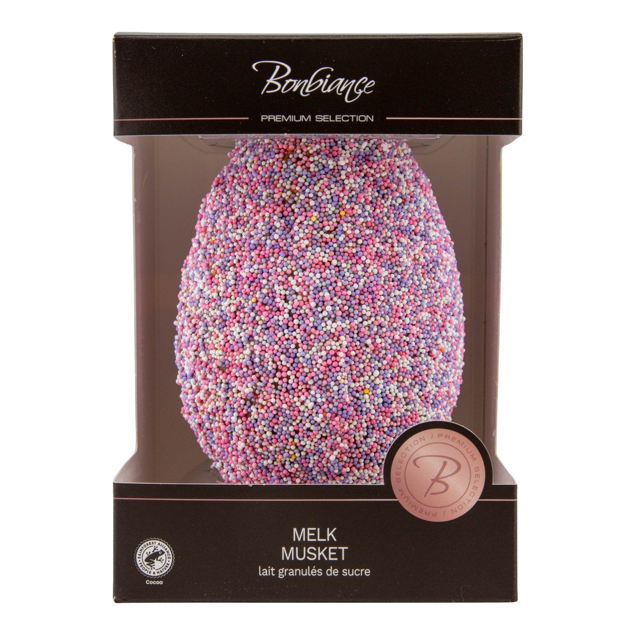 Bonbiance Chocolade paasei musket 250 gram