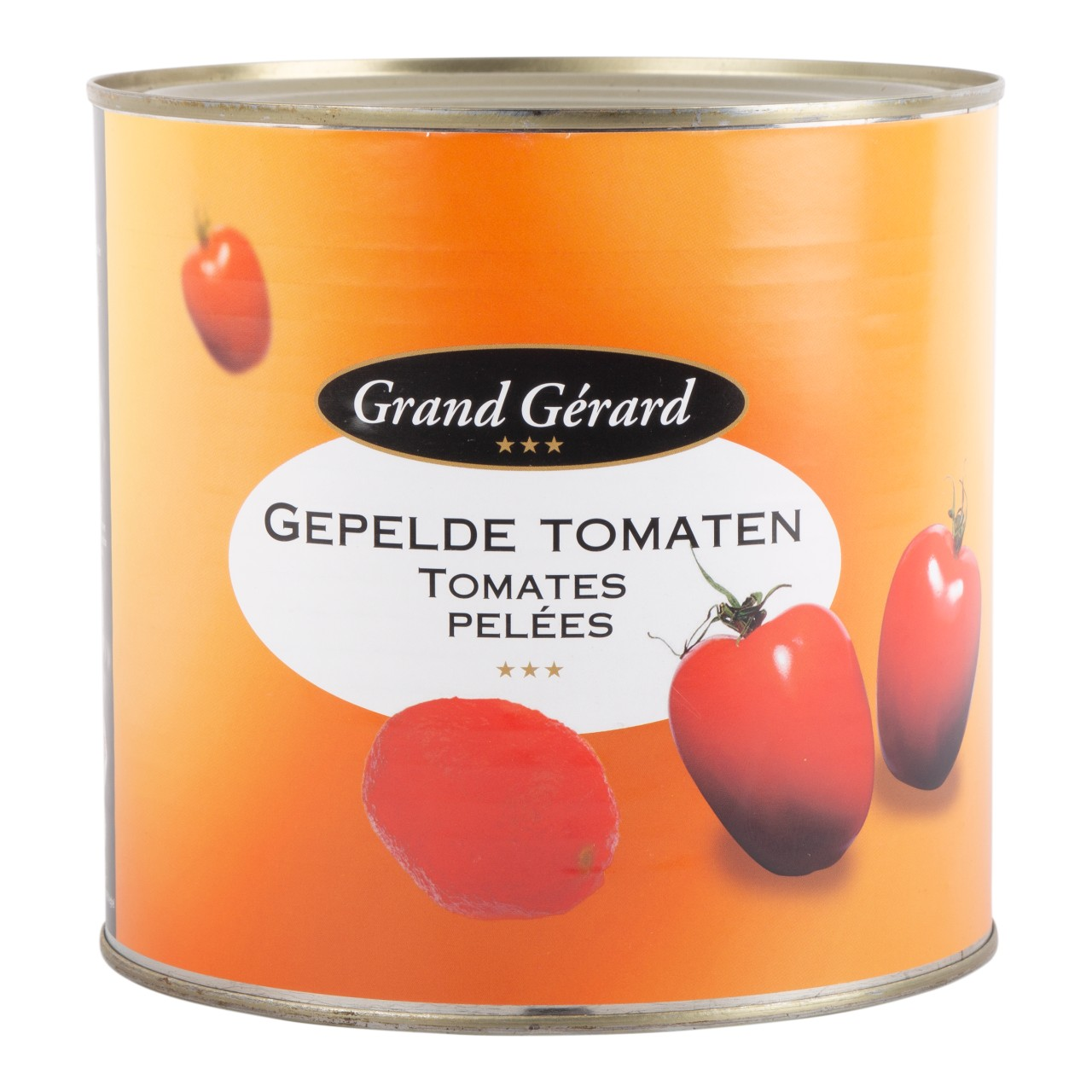 Grand Gerard gepelde tomaat blik 2.55 kilo