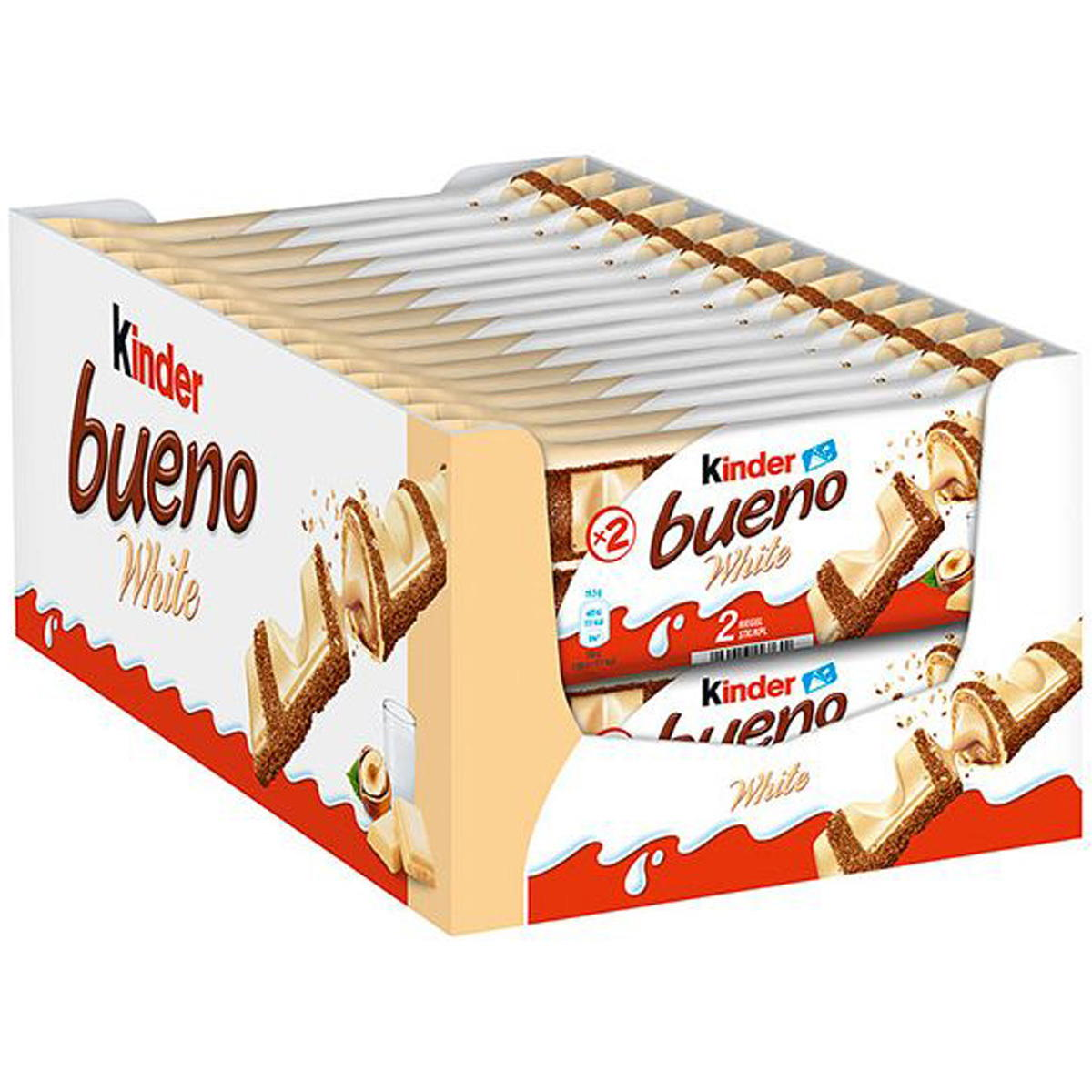 Ferrero kinder bueno white doos 30 stuks x 39 gram