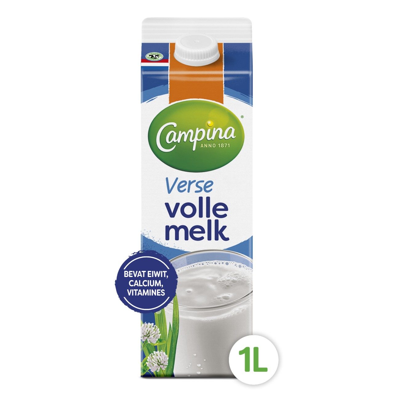 Campina verse volle melk literpak