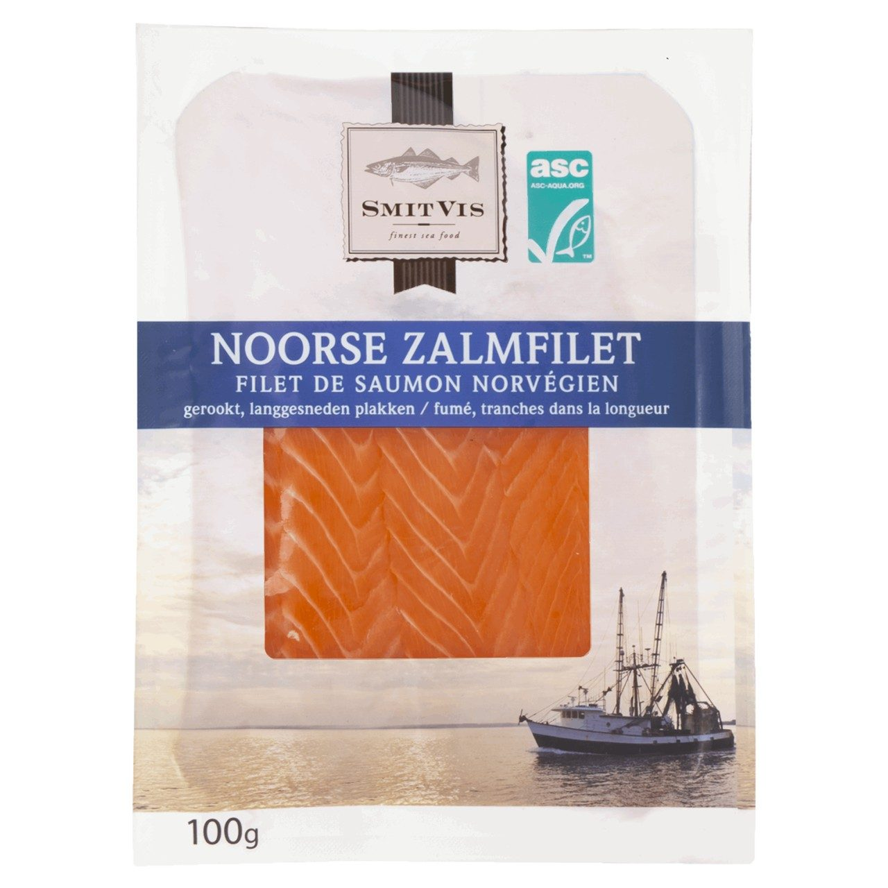 Smitvis gerookte zalmfilet noorse 100 gram