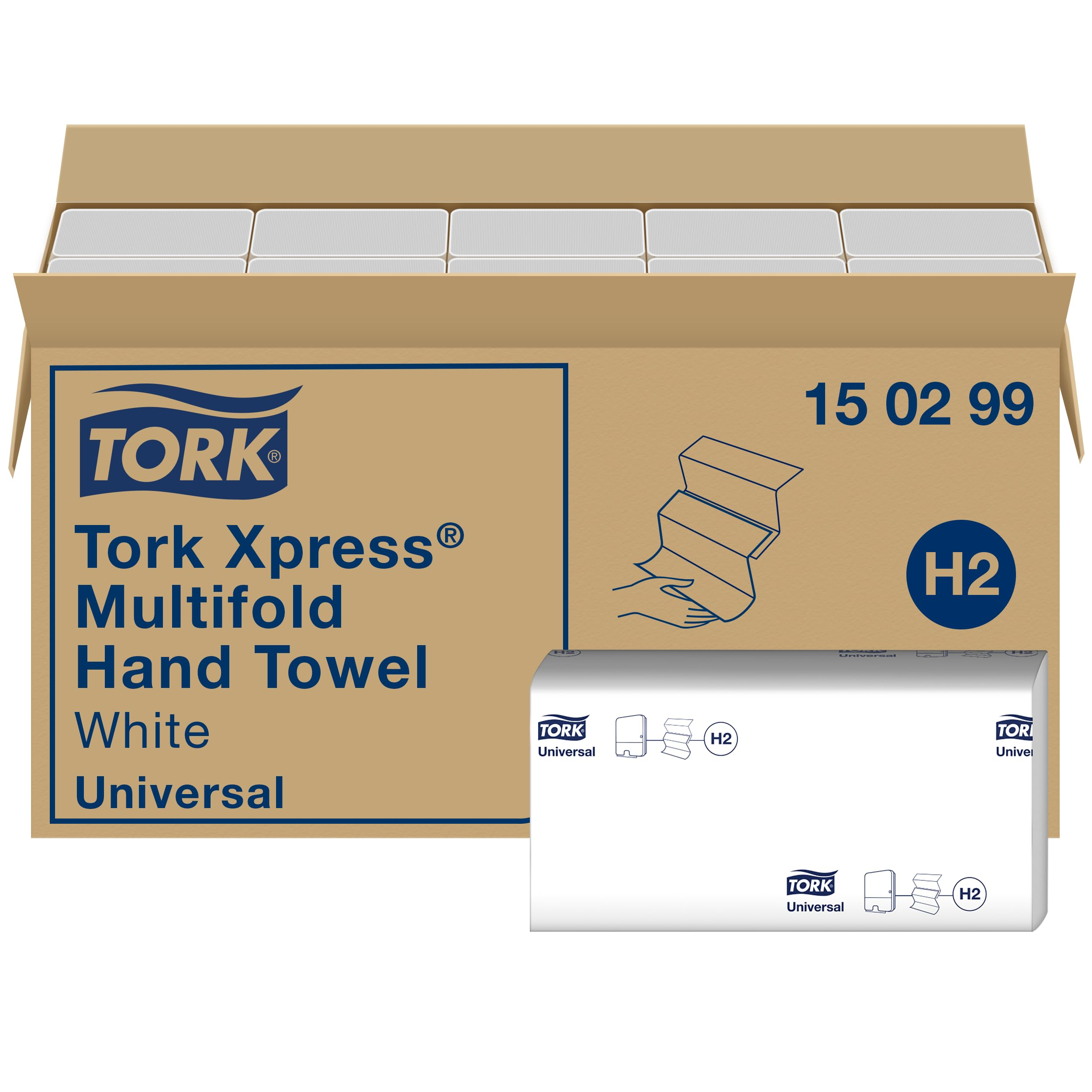Tork 150299 advance handdoek I vouw H2 21 x 180 stuks