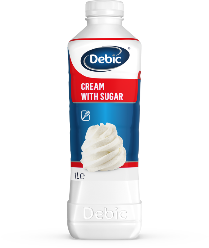 Debic slagroom gezoet 1 liter