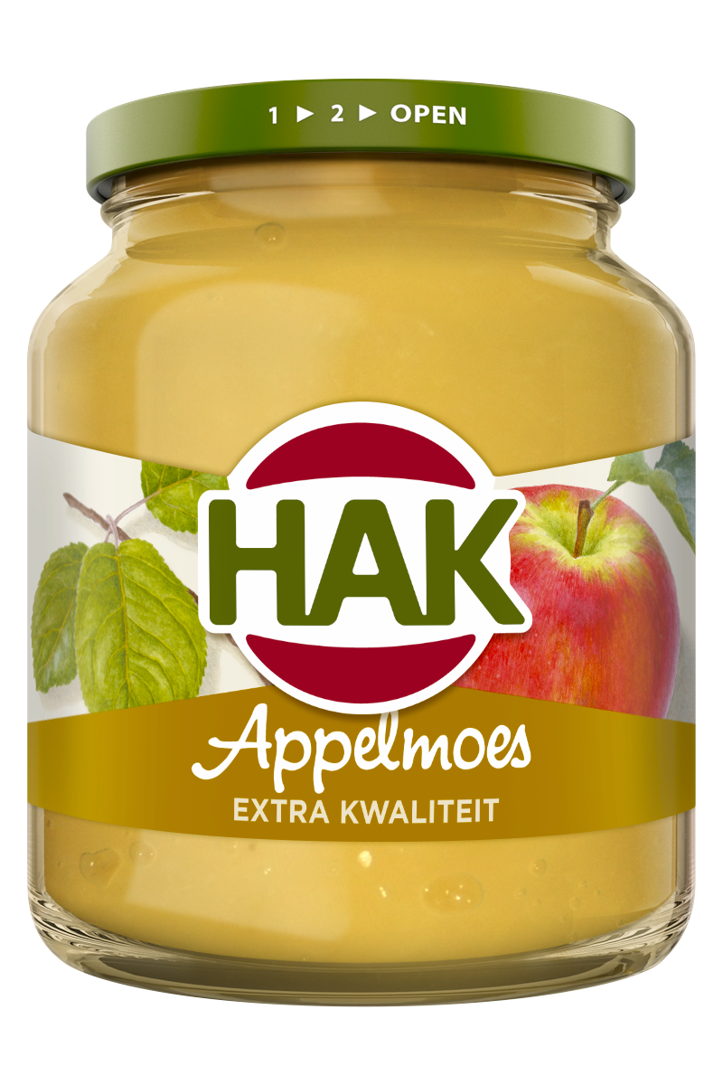 Hak appelmoes 12 potten x 720 ml