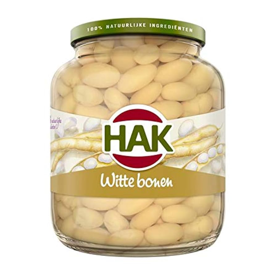 Hak witte bonen 6 potten x 370 gram