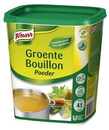 Knorr groenten bouillon authentiek zonder glute 45 liter