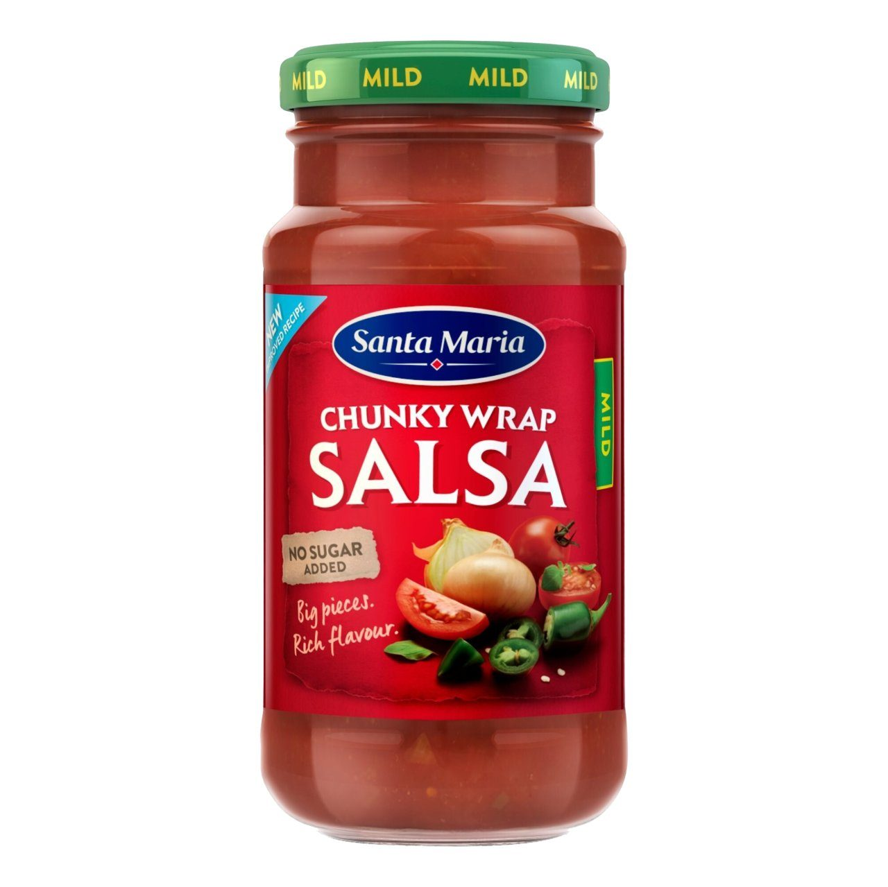 Santa maria salsa wrap saus mild potje 230 gram