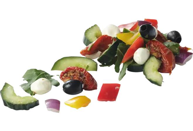 Rucola mozzarella rauwkost 1 kilo