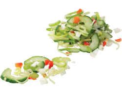 Komkommer rauwkost bak 1 kilo