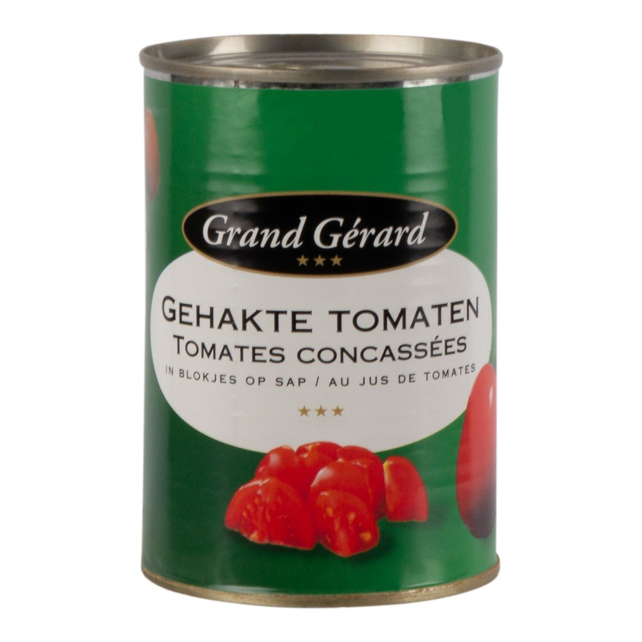 Grand Gerard gehakte tomatenblokjes 6 x 400 gram