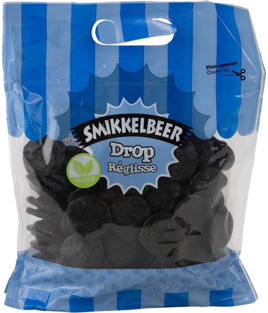 Smikkelbeer drop gezichtjes 1 kilo