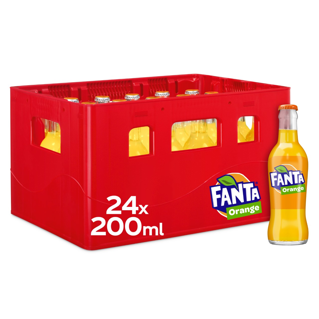 Fanta orange krat 24 flesjes x 20 cl