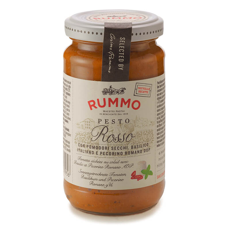 Rummo rode pesto rosso potje 190 gram