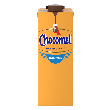 Nutricia chocomel halfvol pak 6 x 1 liter