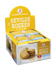 Molen gevulde koek doos 30 stuks x 50 gram