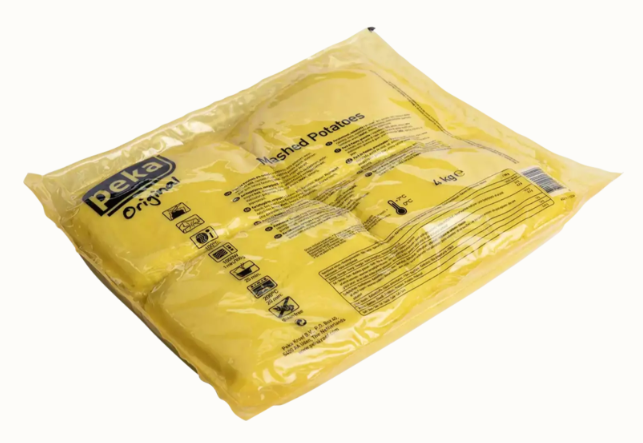 Aardappel puree standaard kant & klaar zak per 4 kilo