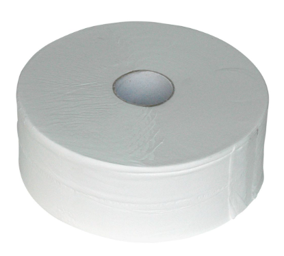 240038 Toiletpapier Maxi jumbo wit 2 laags 380 meter 6 rollen