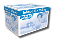 Ijsblokjes / ijsklontjes zak 2 kilo domini