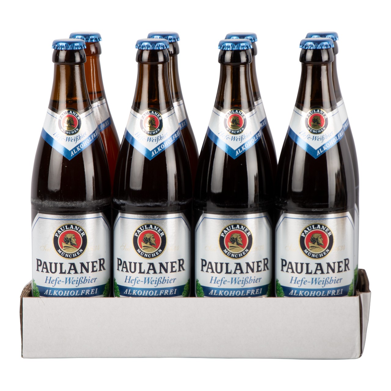 Paulaner weissbier 0% krat 24 flessen x 30 cl