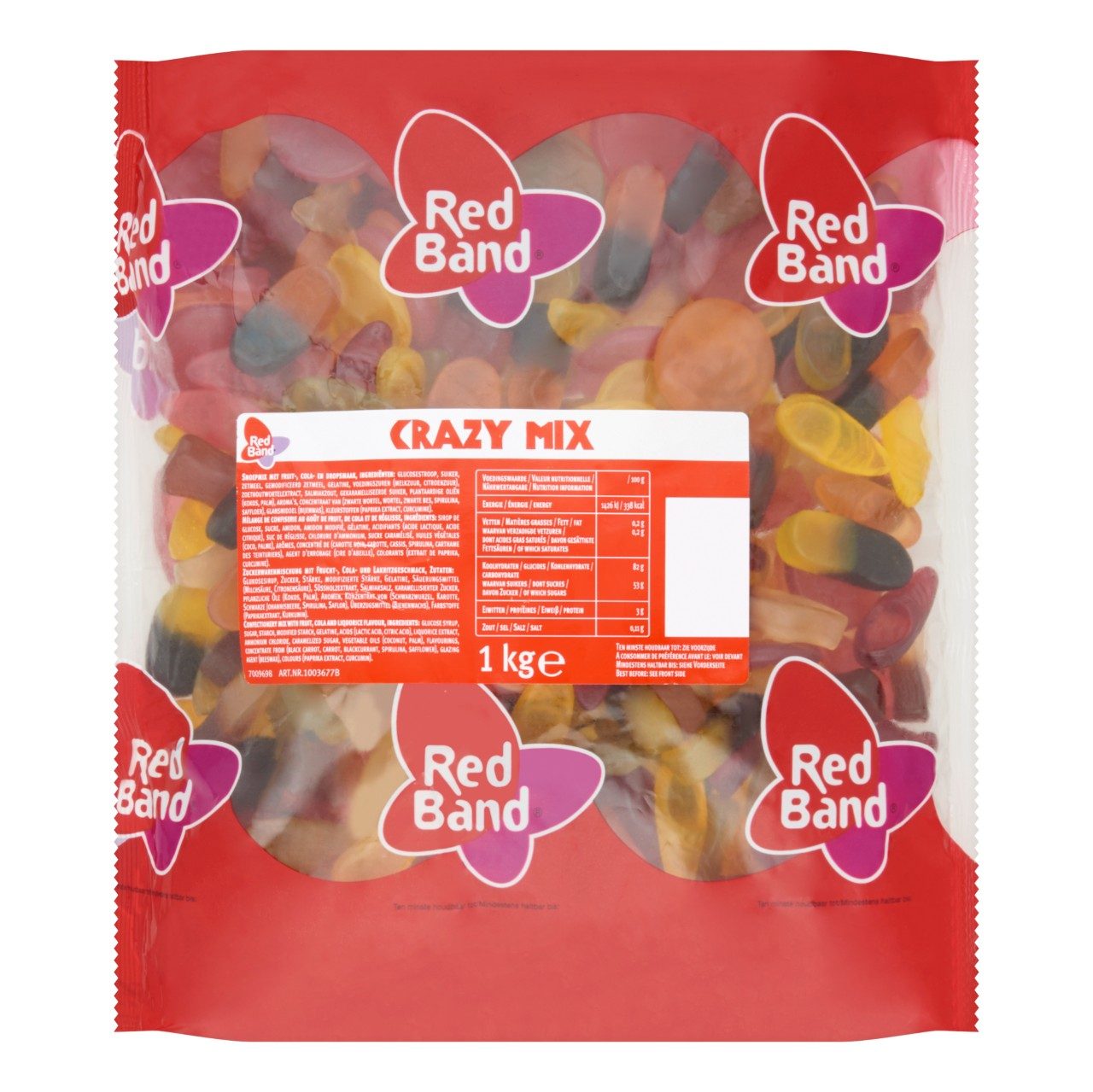 Redband snoepmix crazy per 1 kilo