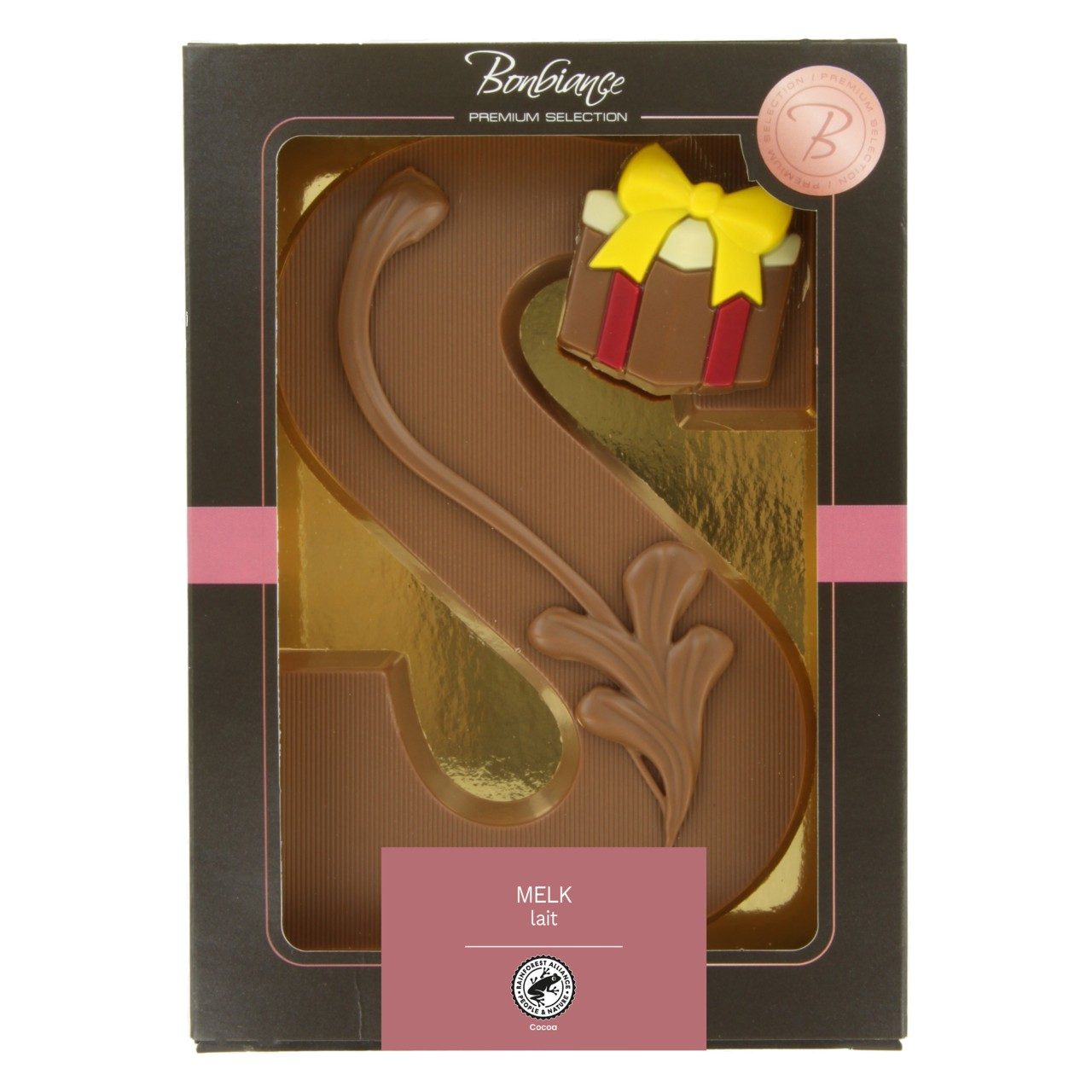 Bonbiance chocoladeletter luxe decor melk 200 gram