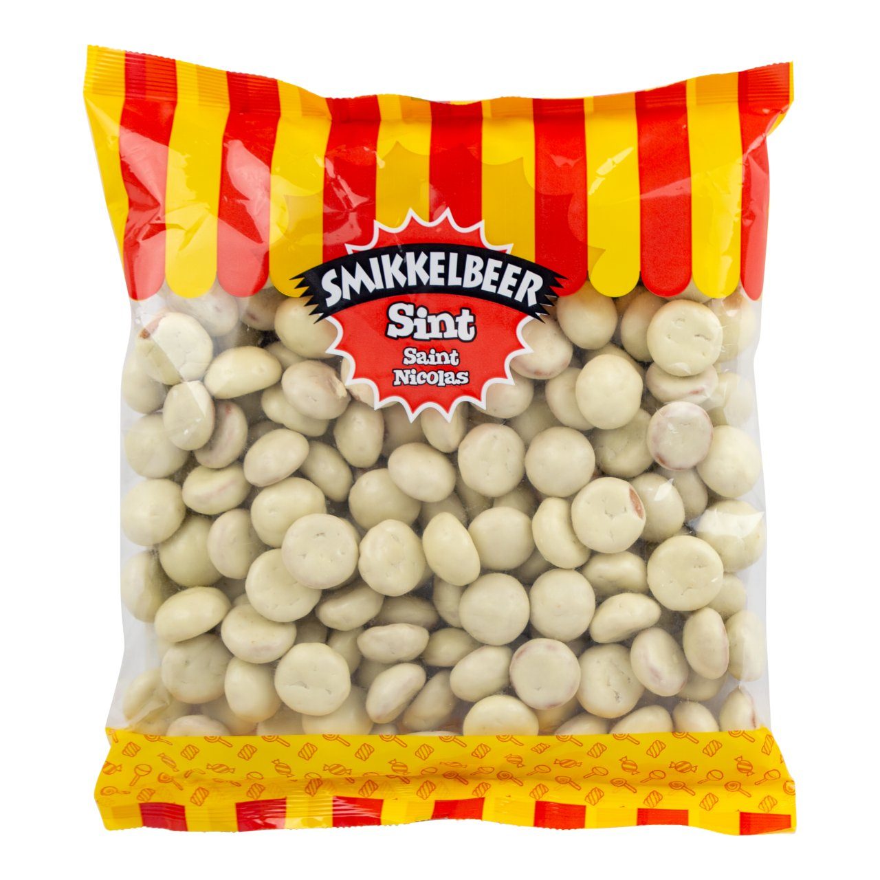 Smikkelbeer chocolade kruidnoten wit 750 gram