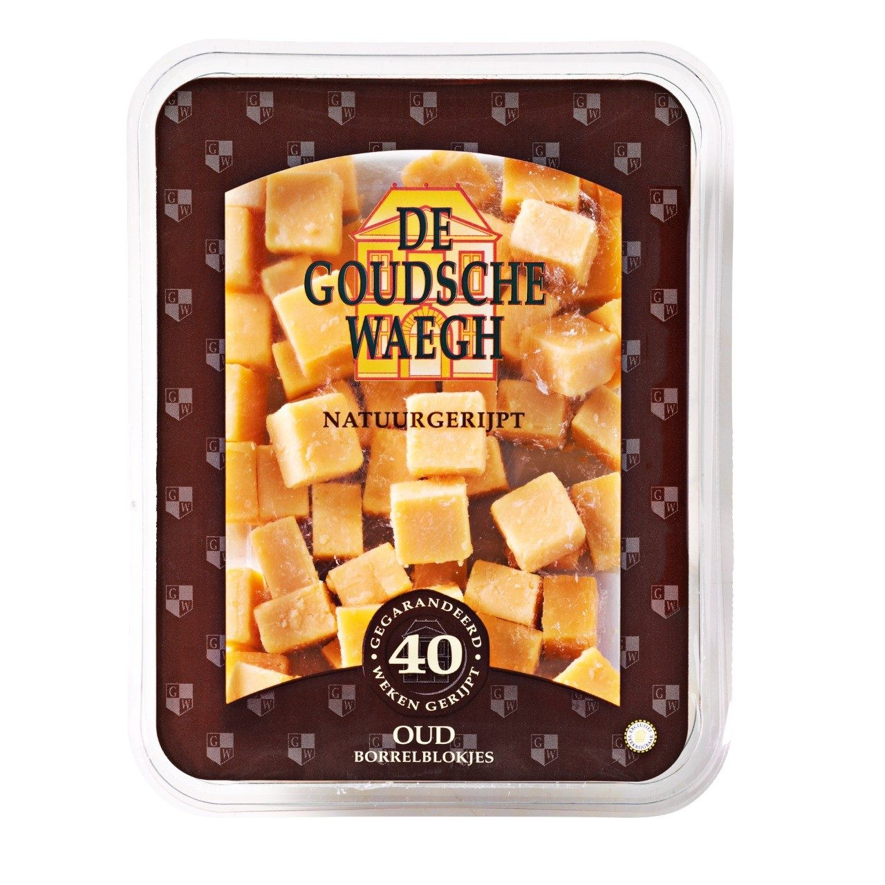 Goudse Waegh kaasblokjes oud 500 gram