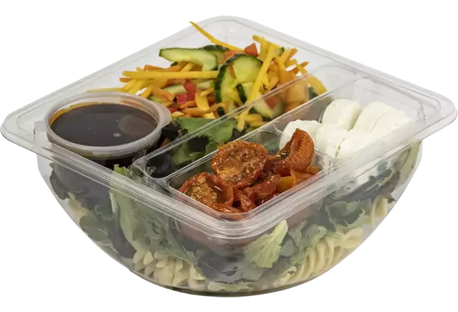 Indoor maaltijdsalade geitenkaas bak 400gr stuk