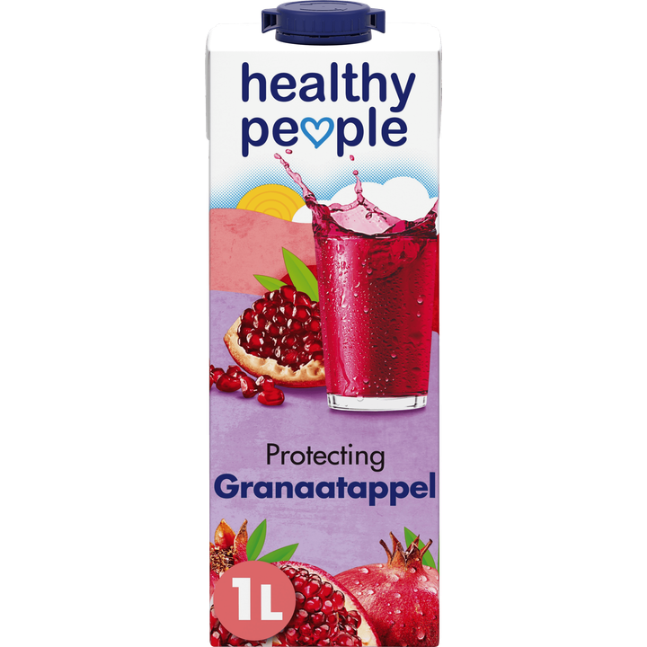Healthy people vruchtensap granaatappel pak 1 liter