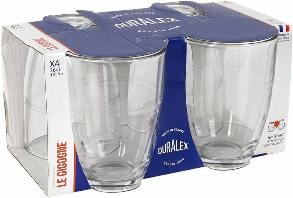 Duralex gigogne tumbler glazen doos 6 stuks x 22 cl