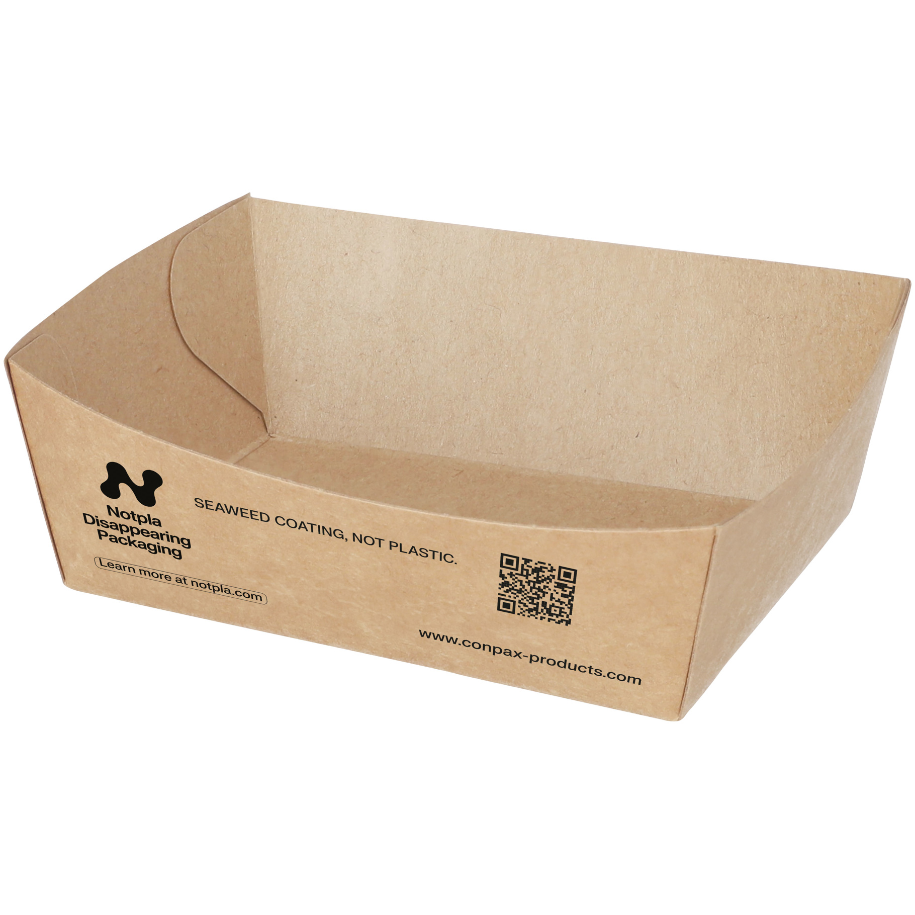 Conpax snackbakje A9+1 karton 11 x 6.5 x 3.5 cm doos 500 stuks