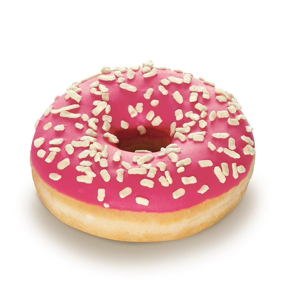 D190 Doony's pink cloud donuts doos 36 stuks x 54 gram