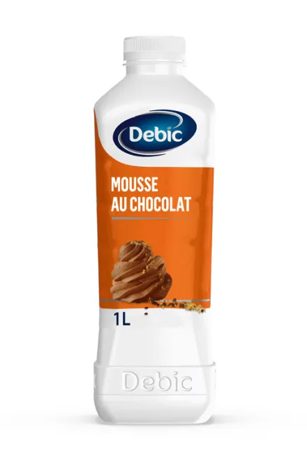 Debic chocolademousse fles 1 liter