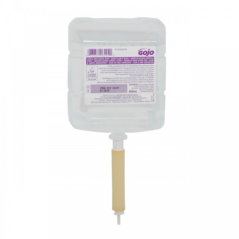 Gojo mild lotion zeep 6 x 800 ml