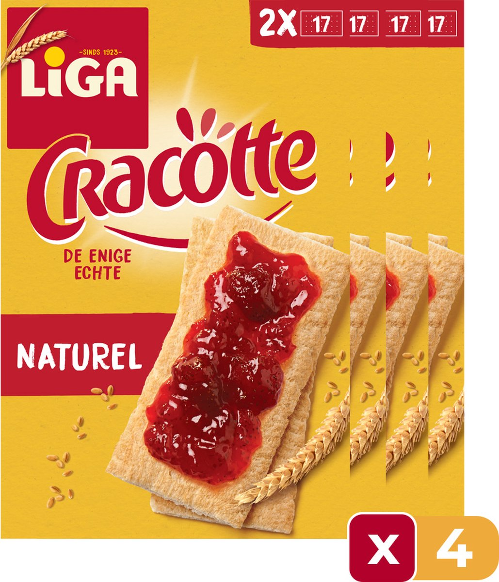 Lu cracottes naturel 3 pakken x 250 gram