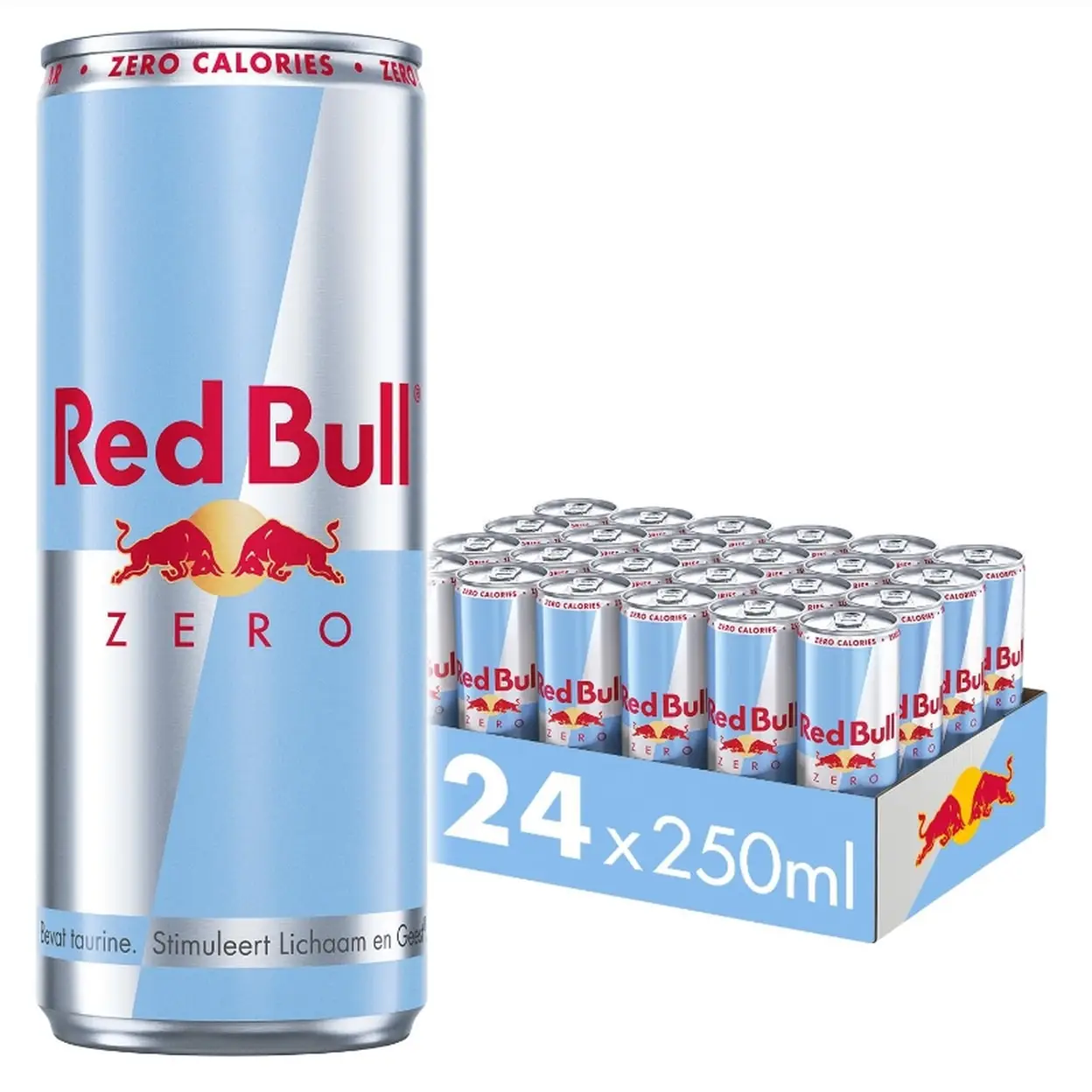 Red Bull Zero energy drink blikjes 24 x 25 cl 