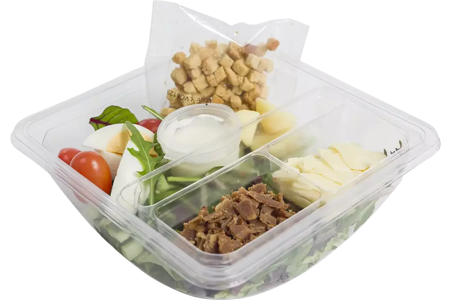 Indoor lunchsalade Caesar 250gr stuk