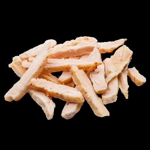 HV kipreepjes gebakken naturel +/- 2.5 kilo